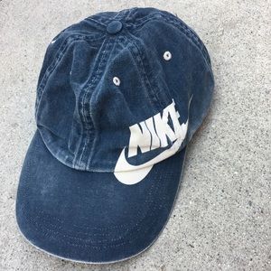 denim nike hat